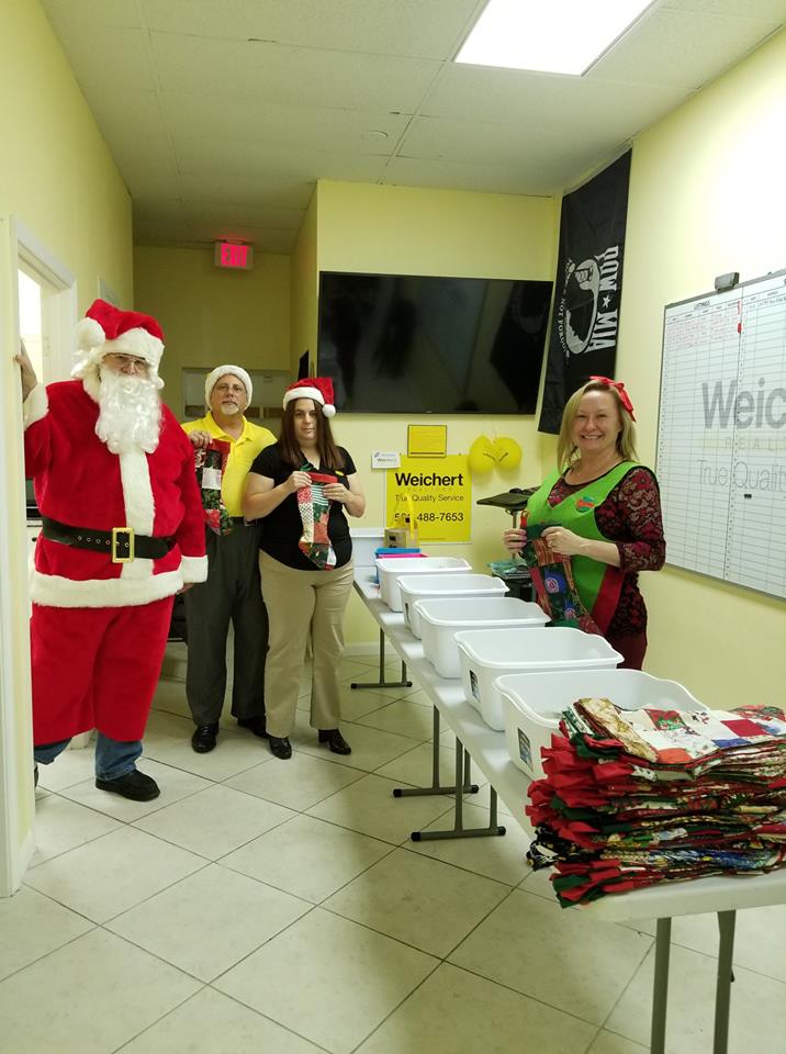 Weichert Christmas 2022 Santa And His Weichert® Elves Fill Christmas Stockings With Holiday Joy  Weichert, Realtors - True Quality Service Christmas Stockings